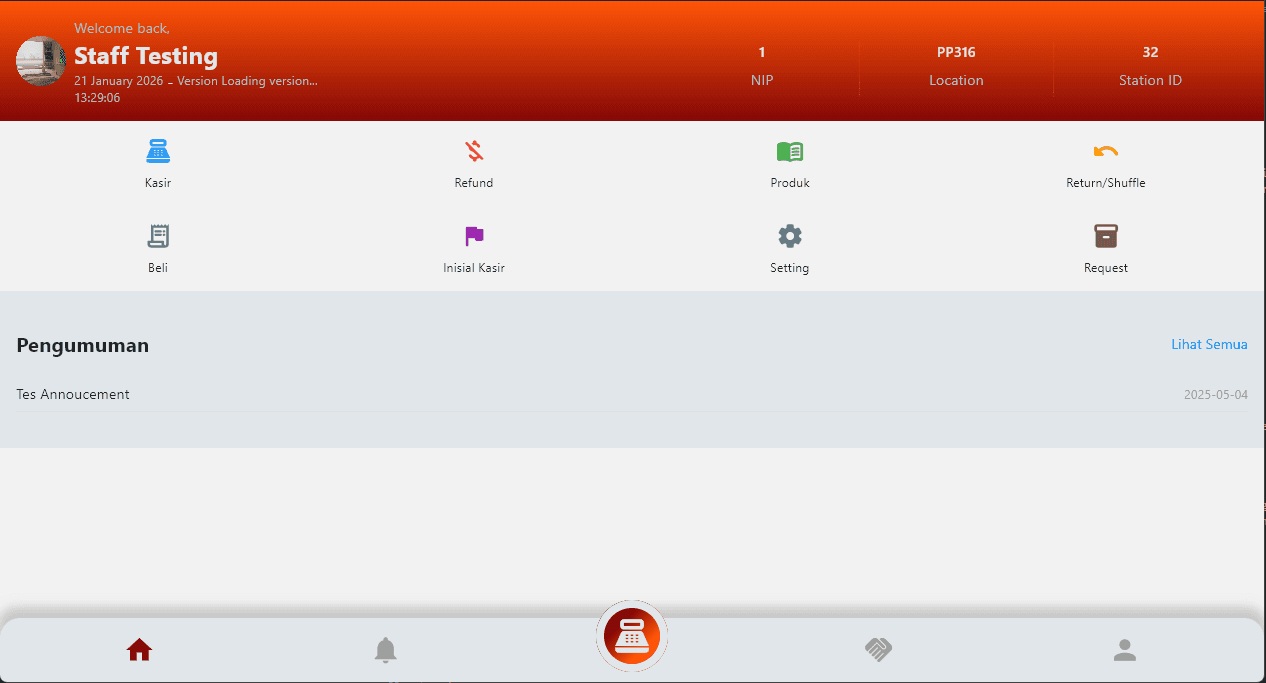 Mobile POS App